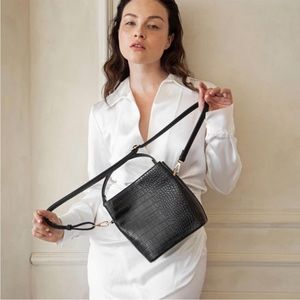 AOTA Elena Crossbody Bucket Bag MSRP $189